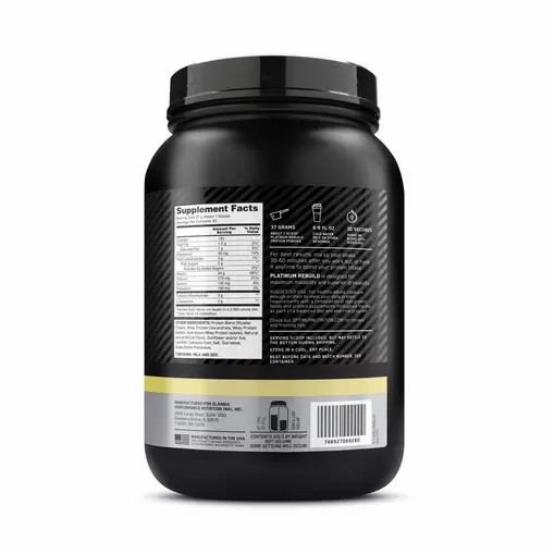 Optimum Nutrition Platinum Rebuild Vanilla Buttercream 1.63 lb (20 Servings) Brasil | KB2063591