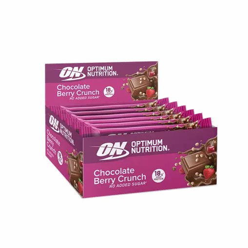 Optimum Nutrition Protein Bar Chocolate Berry Crunch 720 grams (12 Bars) Brasil | RG9607482