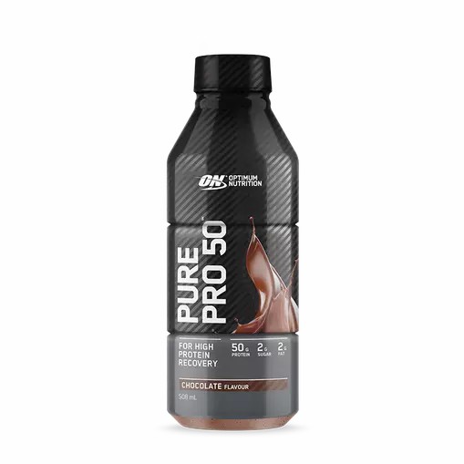 Optimum Nutrition Pure Pro 50 Chocolate 508ml (12 bottles) Brasil | IT8012793