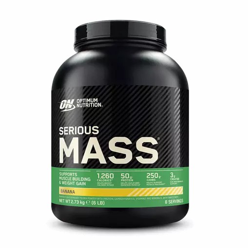 Optimum Nutrition Serious Mass Banana 2.73 kg (8 Servings) Brasil | MI0398724