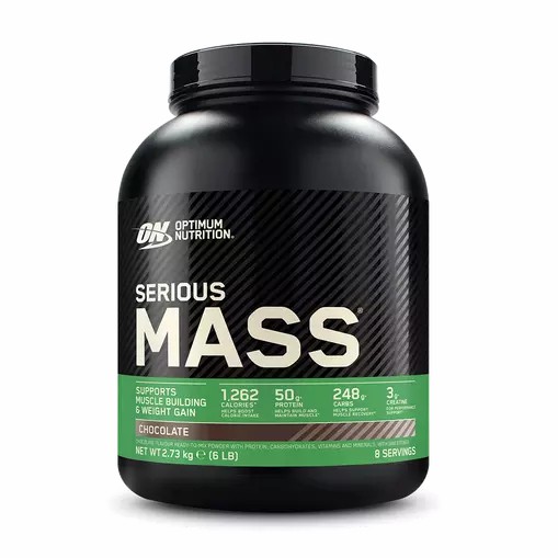 Optimum Nutrition Serious Mass Chocolate 2.73 kg (8 Servings) Brasil | ZL8572630